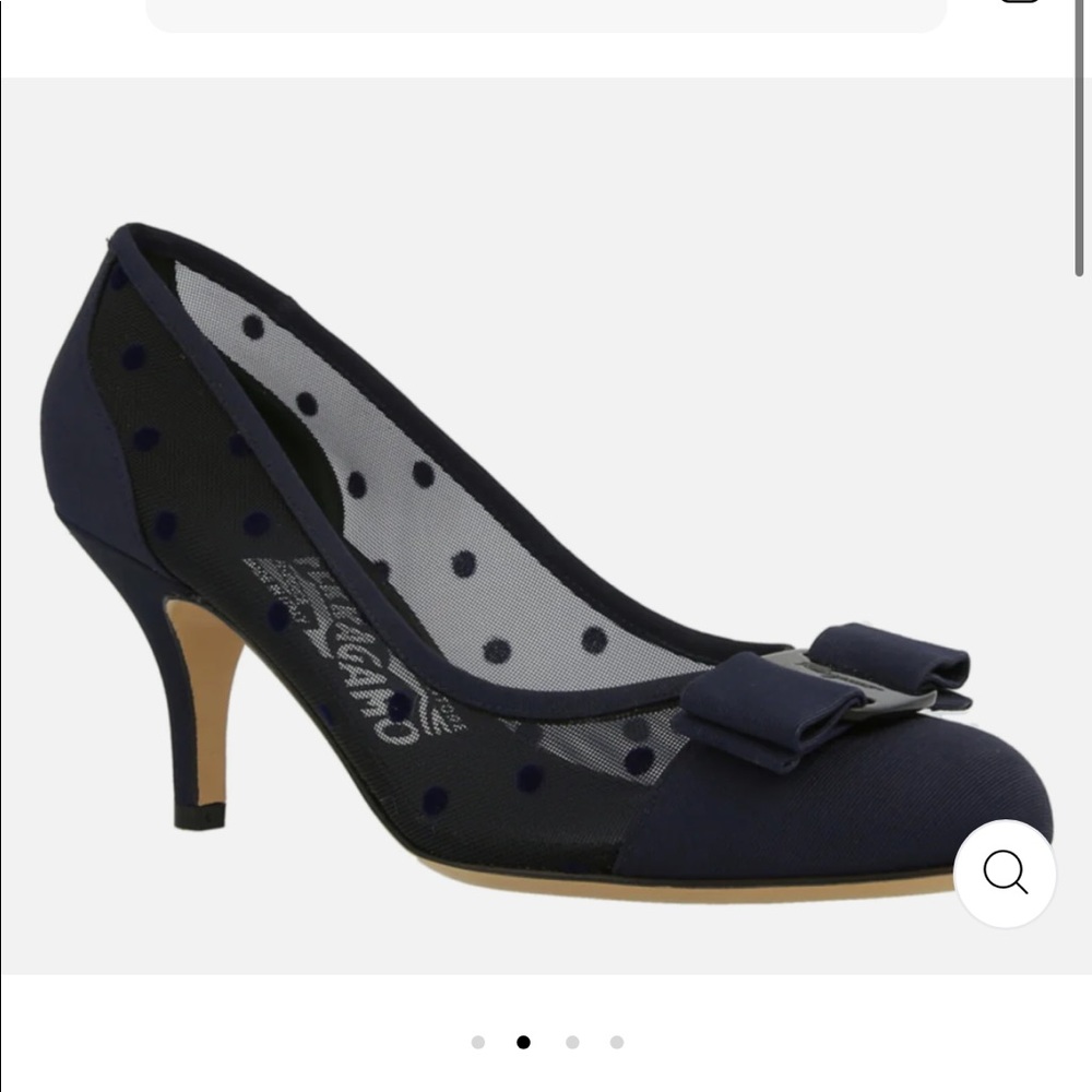 Ferragamo Vara Carla dot shoes
